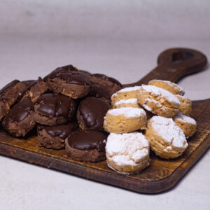 Polvorón de cacao puro